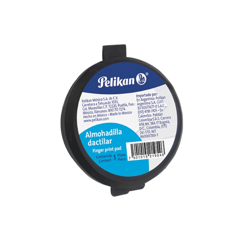 Almohadilla Dactilar Negro Pelikan