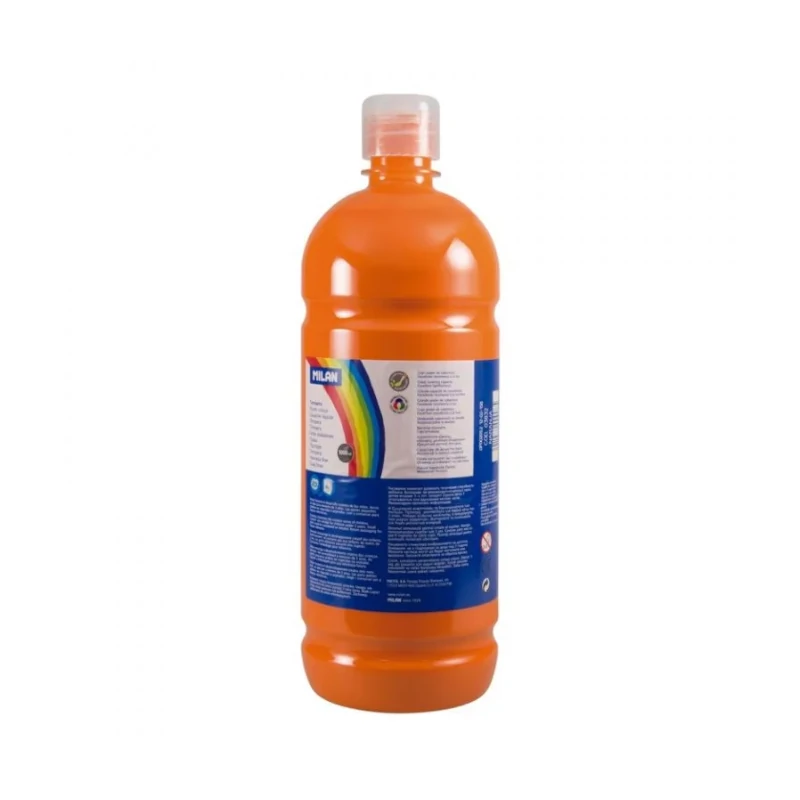 Tempera Milan 1000 Ml Naranja