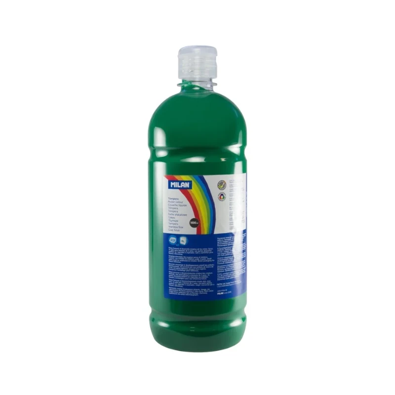 Tempera Milan 1000 Ml Verde Oscuro