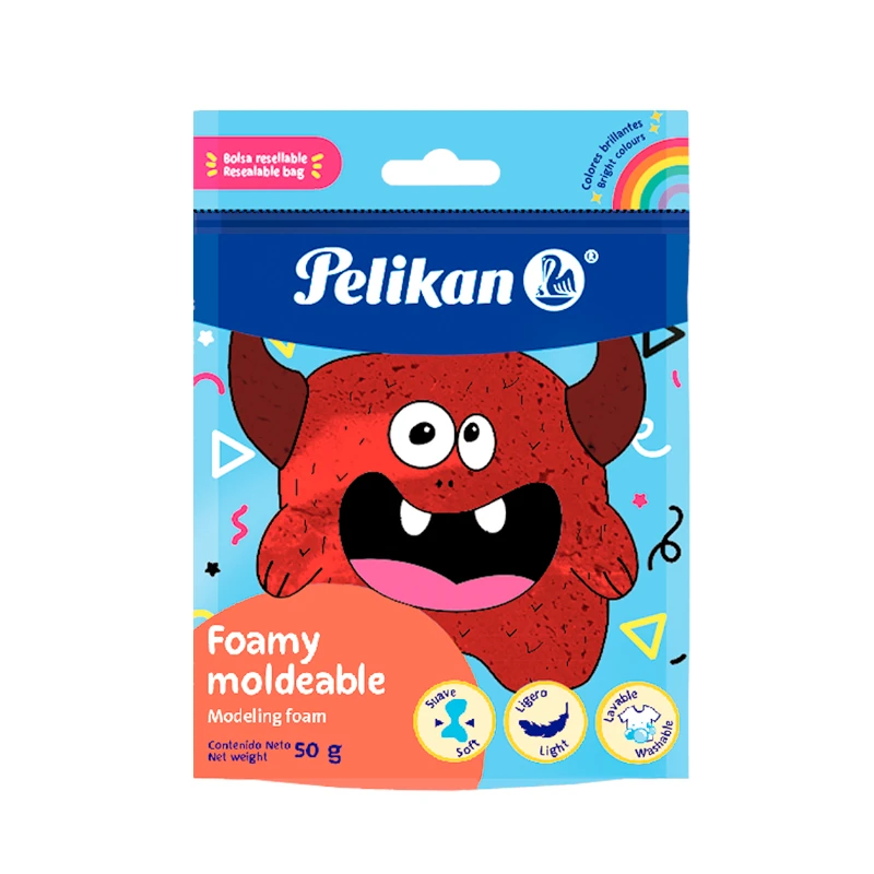 Foamy Moldeable Rojo 50gr Pelikan