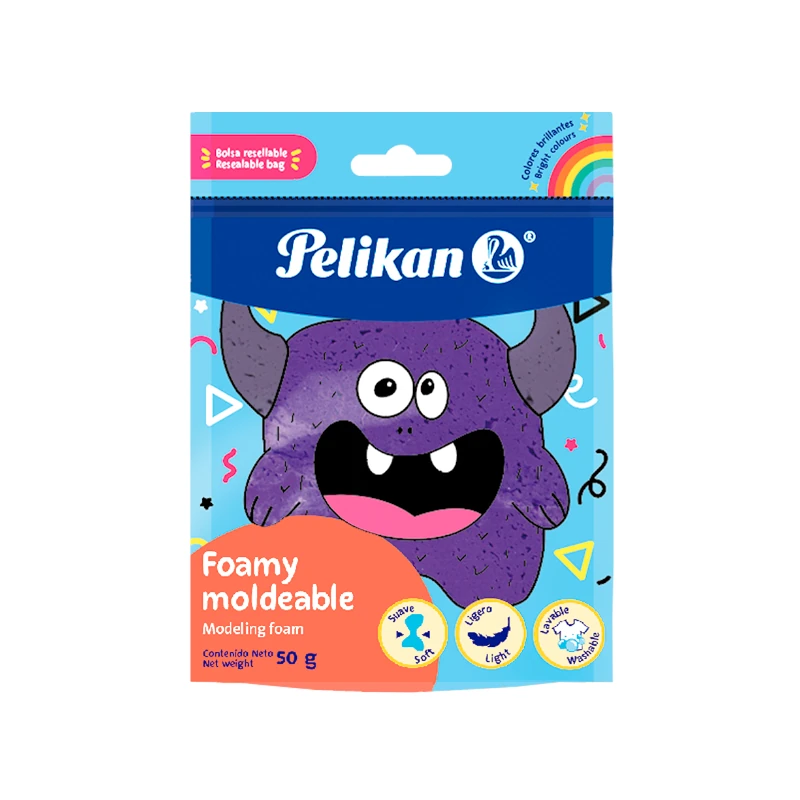 Foamy Moldeable Morado 50gr Pelikan