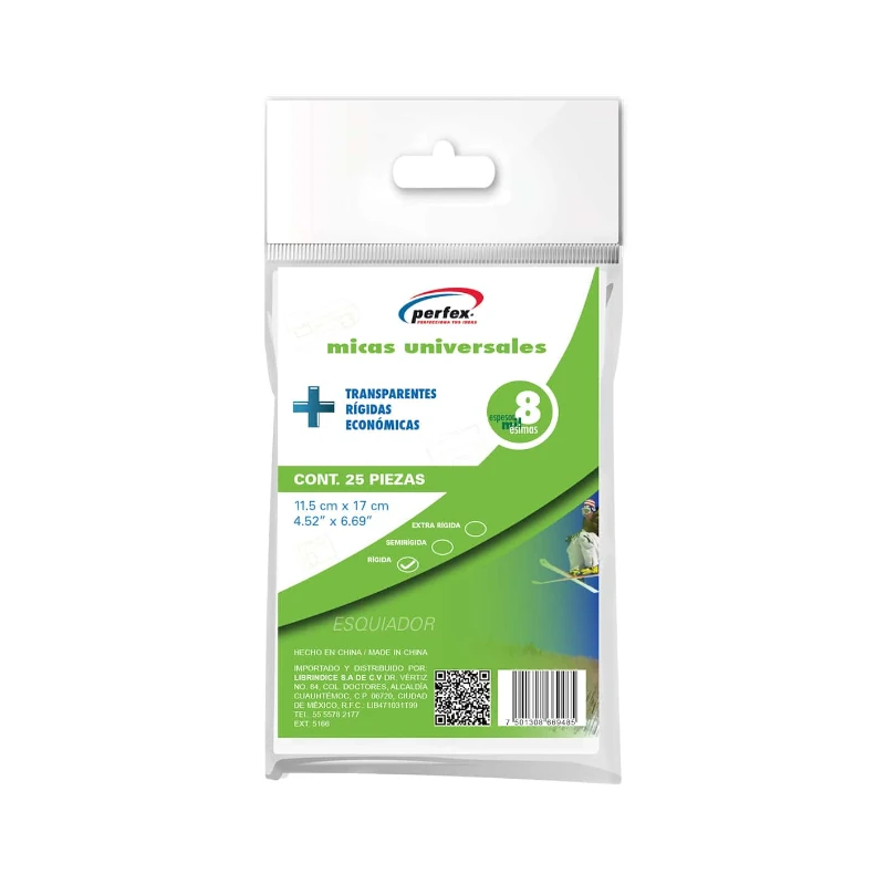 Lamina 11.5X17Cm 8Ml Paquete25 Perfex