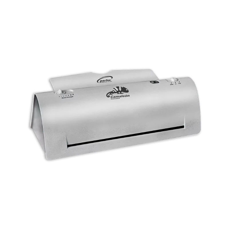 Laminadora Tamaño Carta Camaleon Plata Perfex