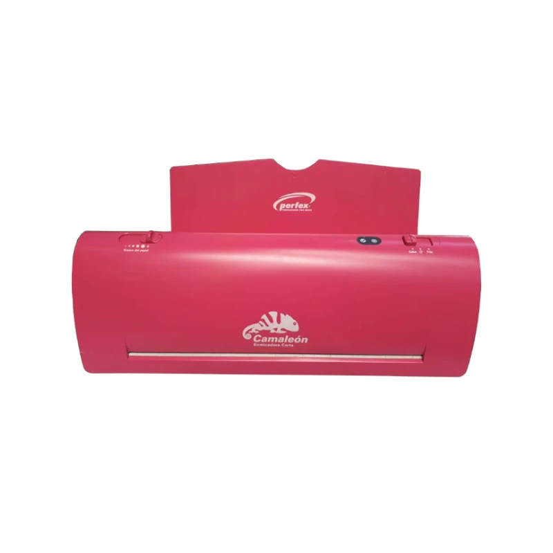 Laminadora Tamaño Carta Camaleon Rosa Perfex