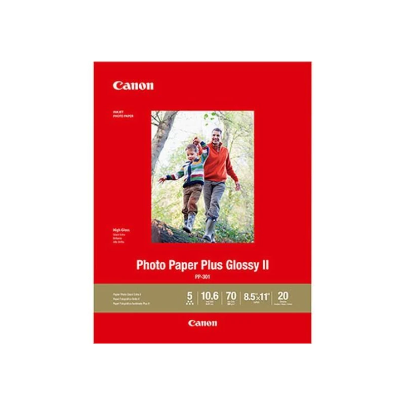 Papel Foto 8.5X11 20Hjs Glossy Ii Pp-301 Canon