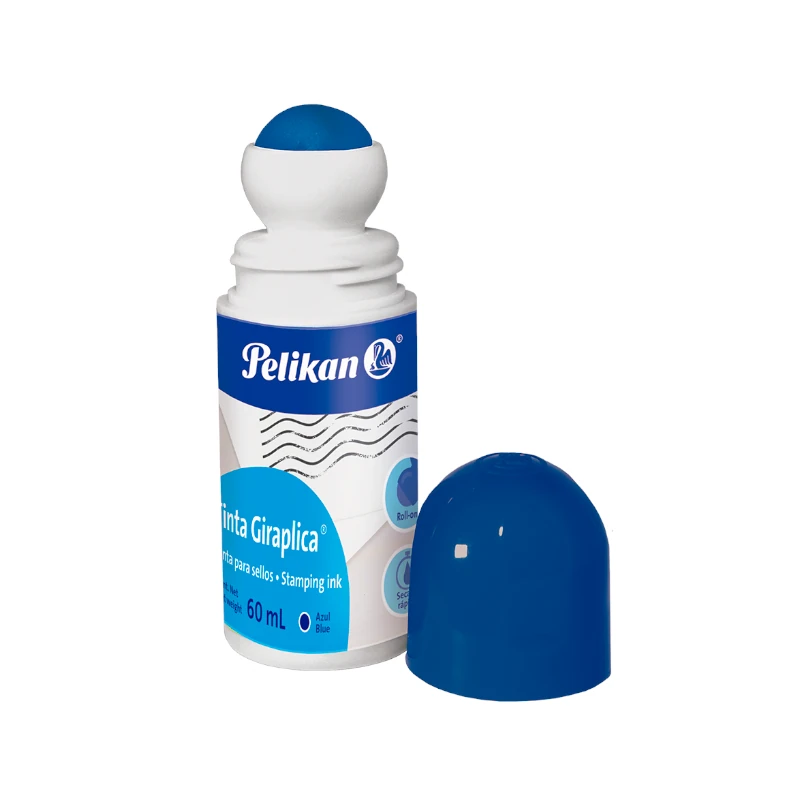 Tinta Pelikan Roll-On 60 Ml Azul