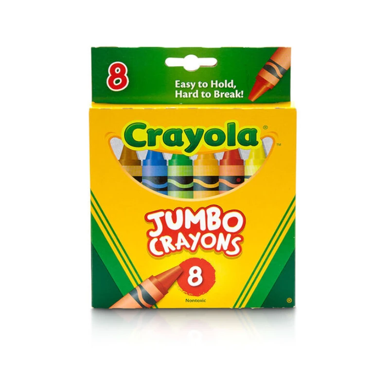 Crayon 8 Colores Jumbo Crayola