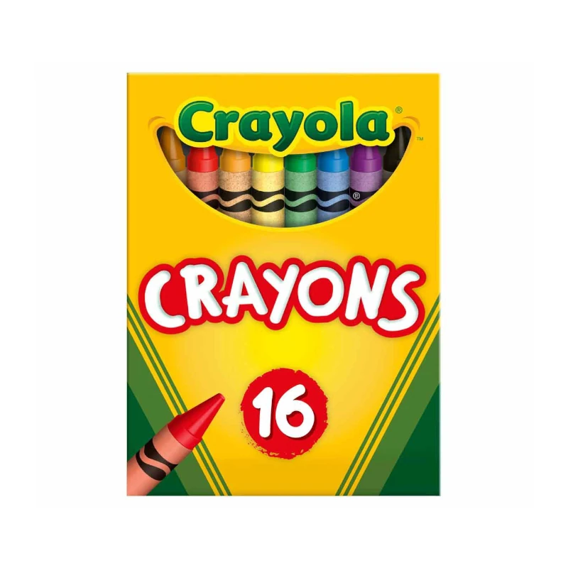 Crayon 16 Colores Crayola Escarchada