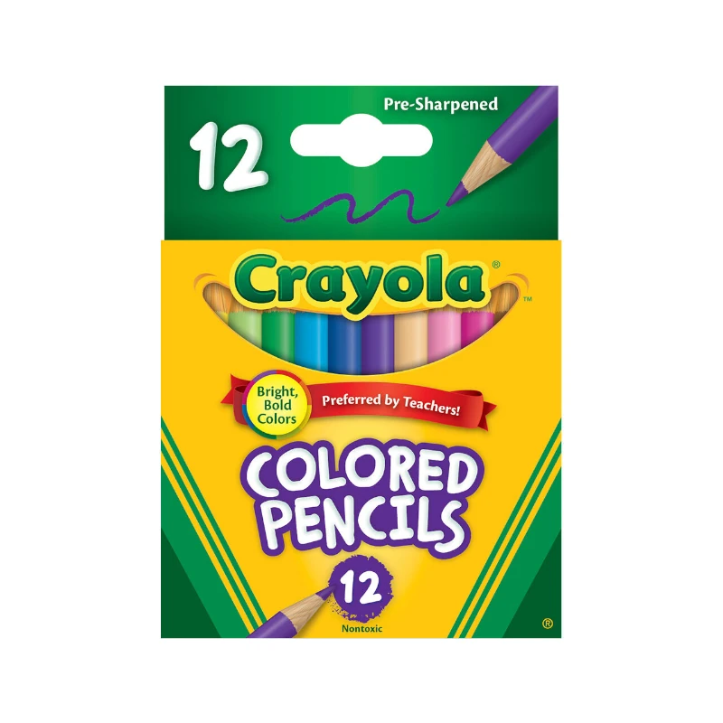 Lapiz Color Corto 12 Colores Crayola 68-4112