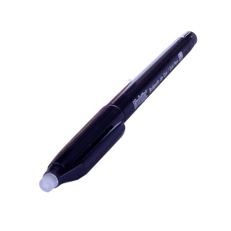 Boligrafo Merletto Negro Gel Con Borrador