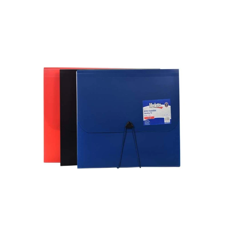 Acordeon Plastico Tamaño Oficio 13 Divisiones Surtido Merletto