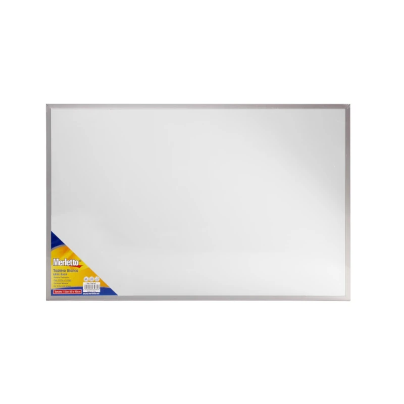 Pizarra Acrilica 90X60Cm  Marco Aluminio Merletto