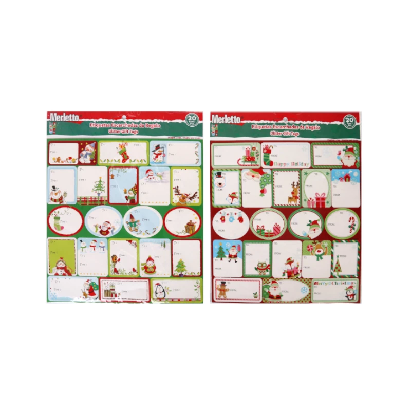 Etiqueta Navideña Merletto Paquete20