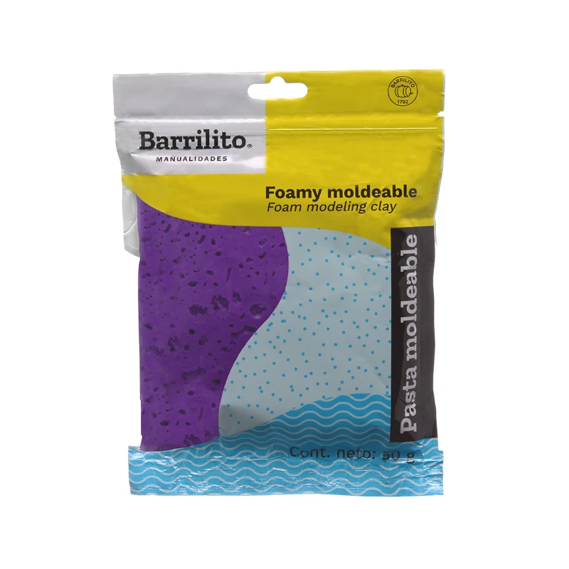 Foamy Moldeable Morado 50Gr Barrilito