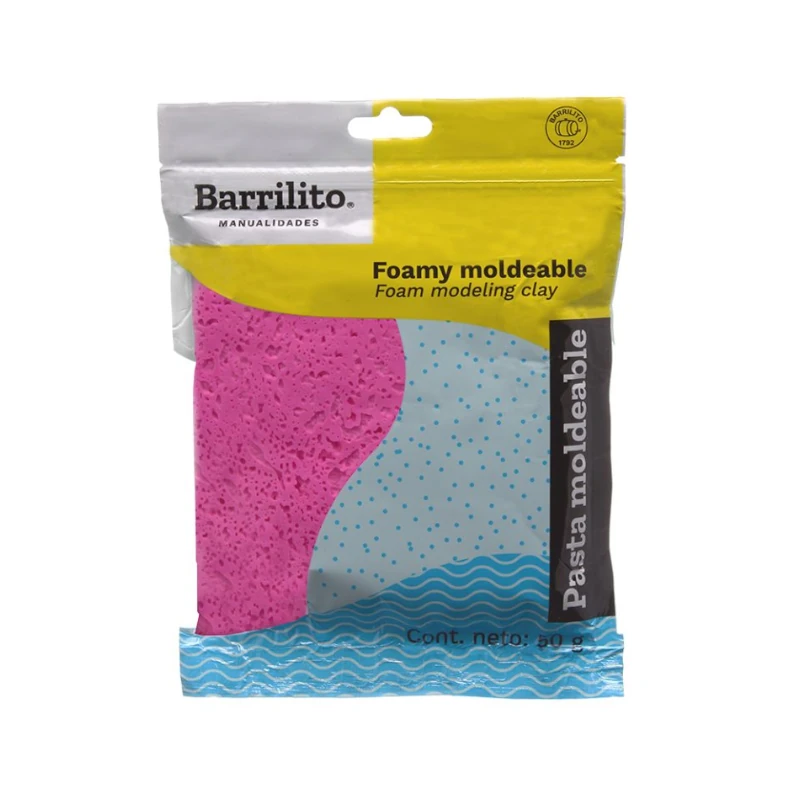 Foamy Moldeable Rosa 50Gr Barrilito