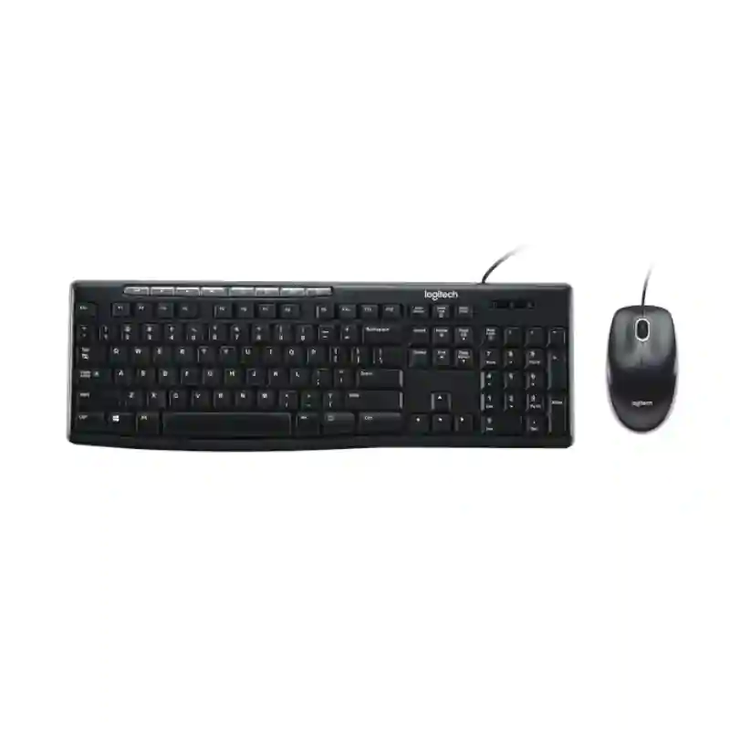 Teclado + Mouse Logitech Mk200 Esp Usb