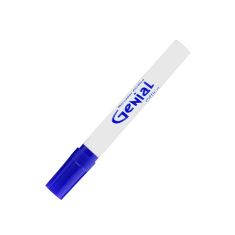 Marcador Para Pizarra Genial Azul