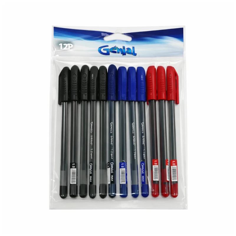 Boligrafo Genial Paquete12 Surtido 1.0