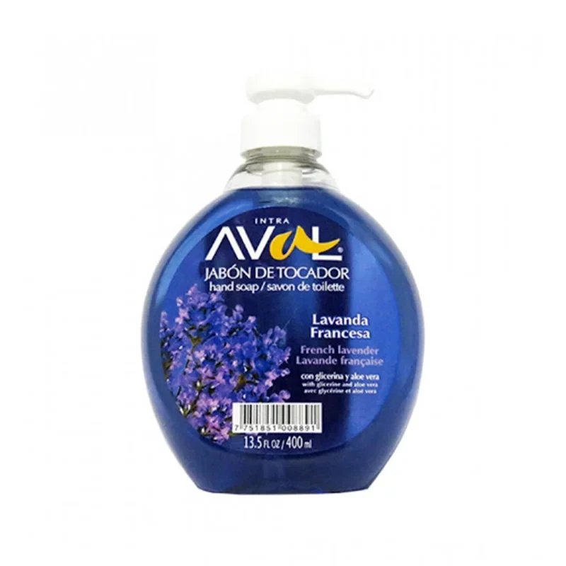 Jabon Liquido Aval Lavanda 400ml