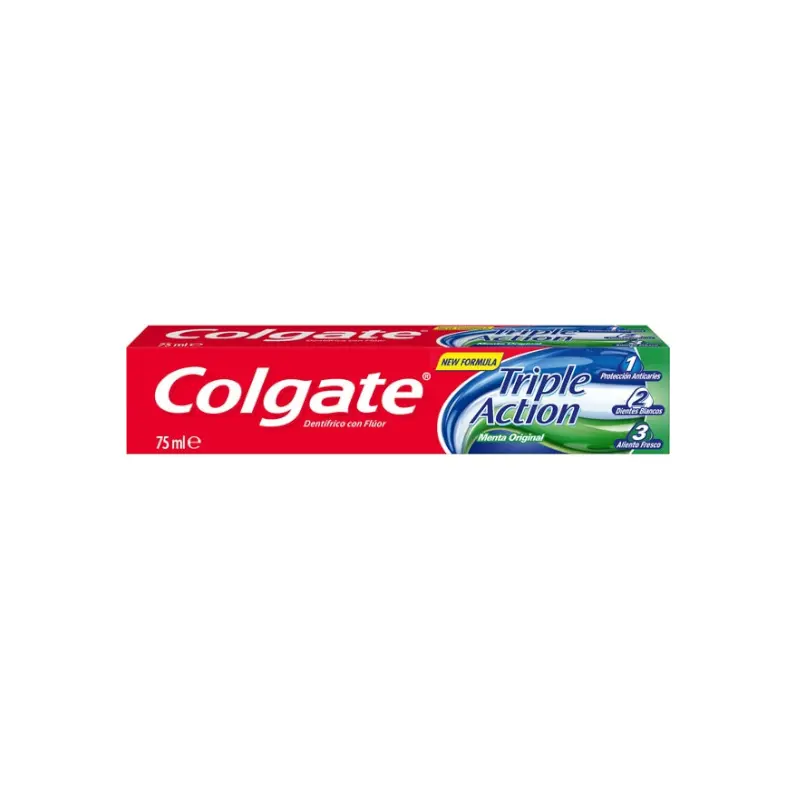 Pasta De Dientes Colgate Triple Accion 75ml