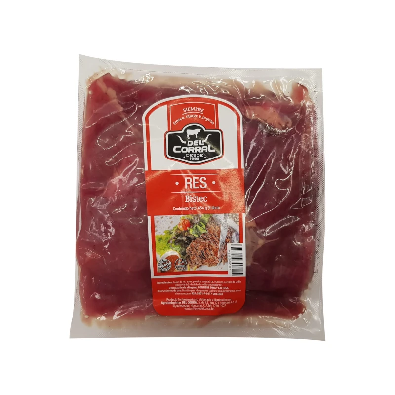 Carne Res Bistec Del Corral 1lb