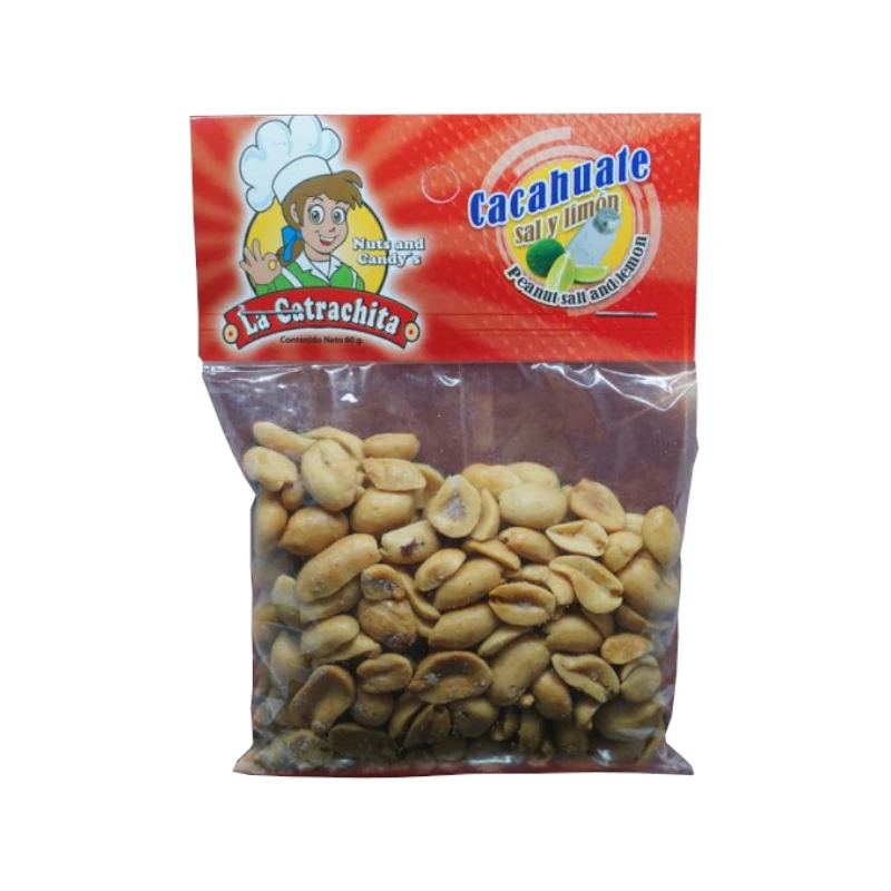 Cacahuate Con Sal Y Limon La Catrachita 80gr