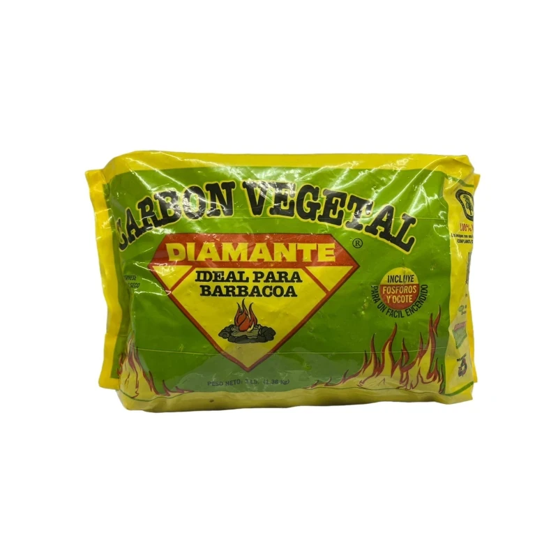 Carbon Vegetal Diamante Bolsa 3 Lb