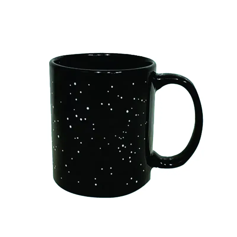 Taza Ceramica Para Sublimar 11Oz Negro Starlight