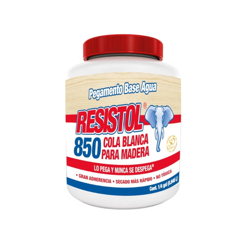 Pegamento 1/4 Galon Resisitol Cola Blanca