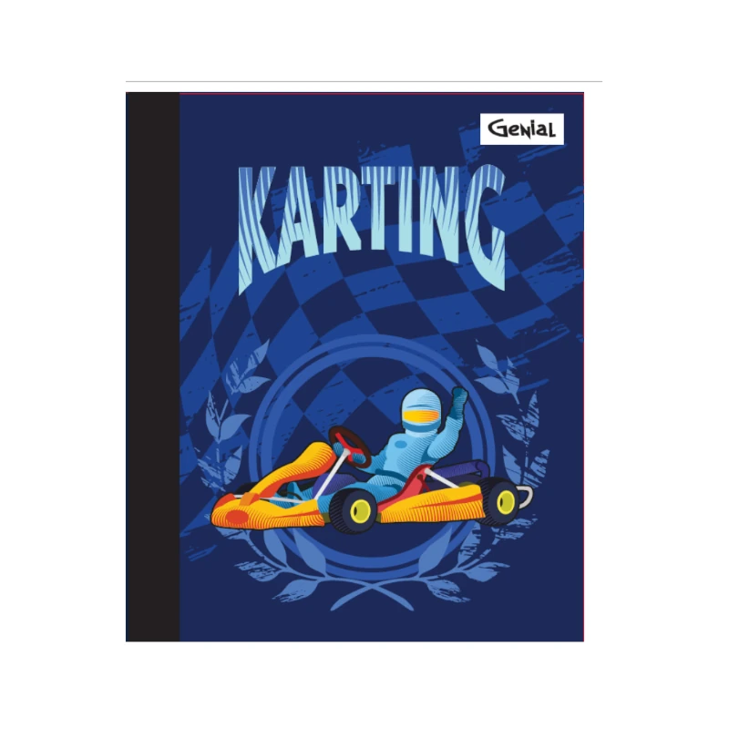 Cuaderno Cosido Tamaño Carta 200 Pag Genial Diseños