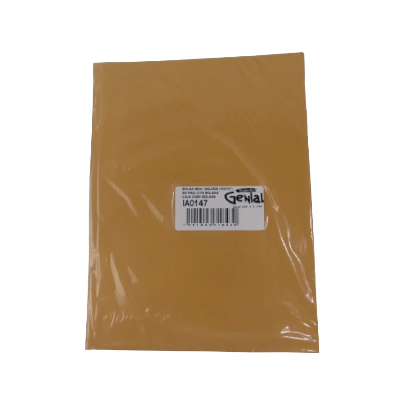 Sobre Manila 10X13 Paquete10 Engomado