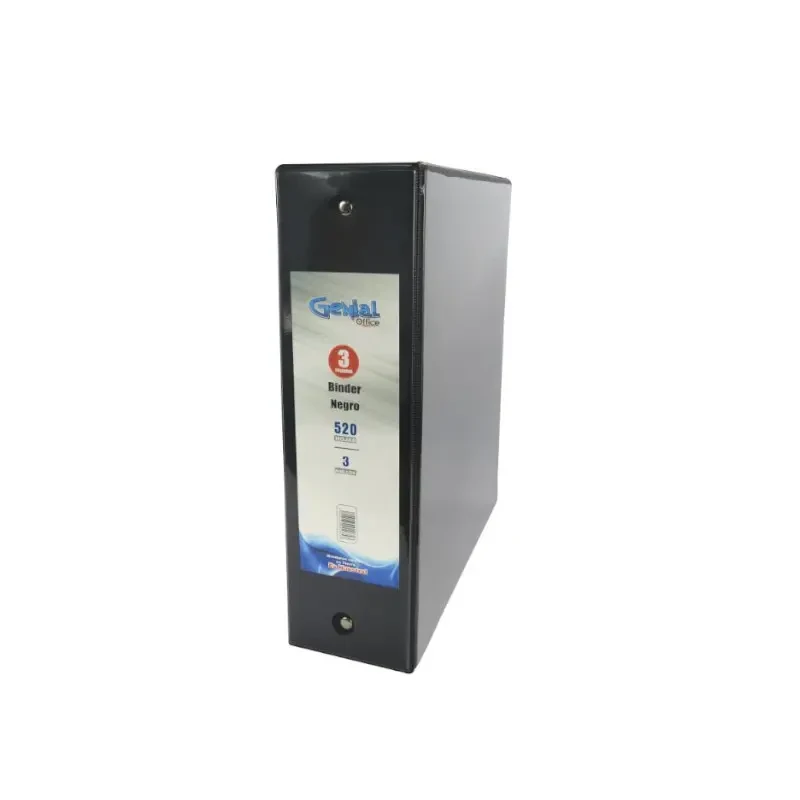 Binder 3 Negro Visor Genial