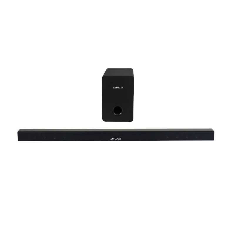 Parlante Soundbar Subwoofer 100W  Hdmi Negro Aiwa