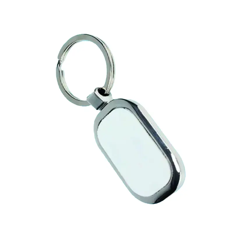 Llavero Para Sublimar Metal Ovalo