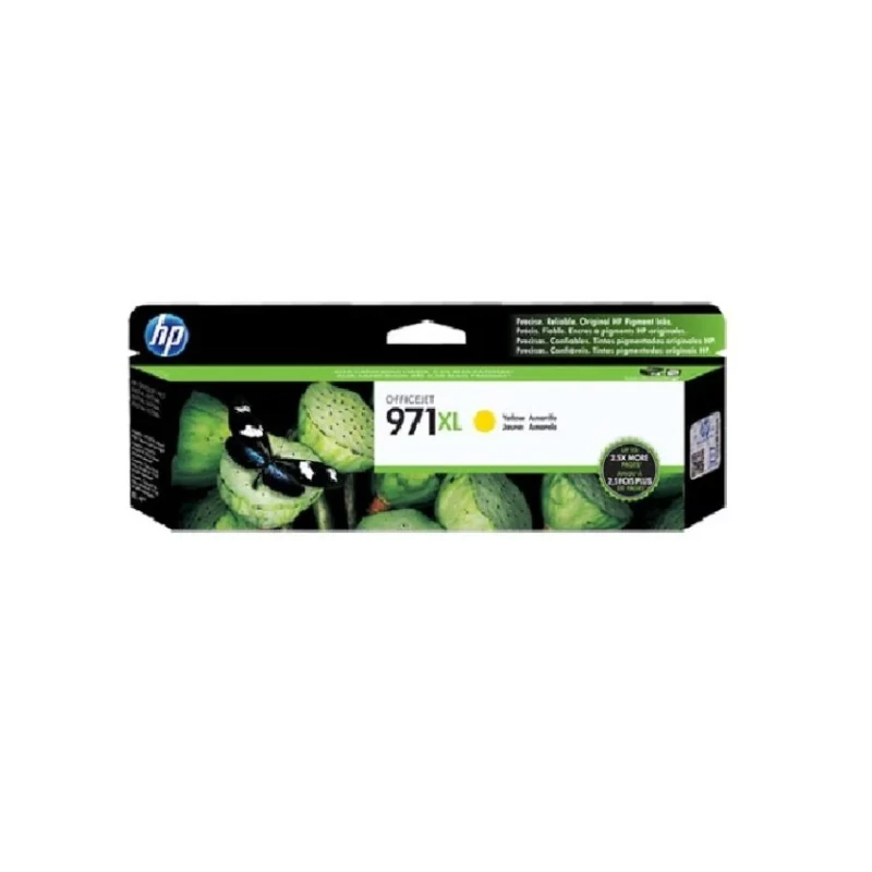Tinta Hp 971xl Yellow Cn628am/X451dn/X451dw/X551dn/X476dw/X576dw