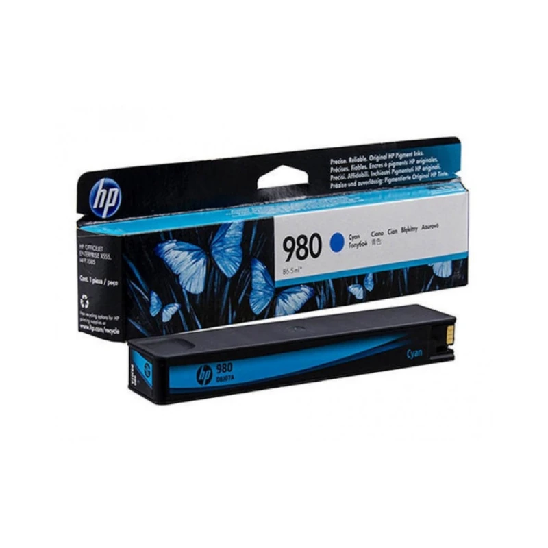 Tinta Hp 980 D8j07 Cyan