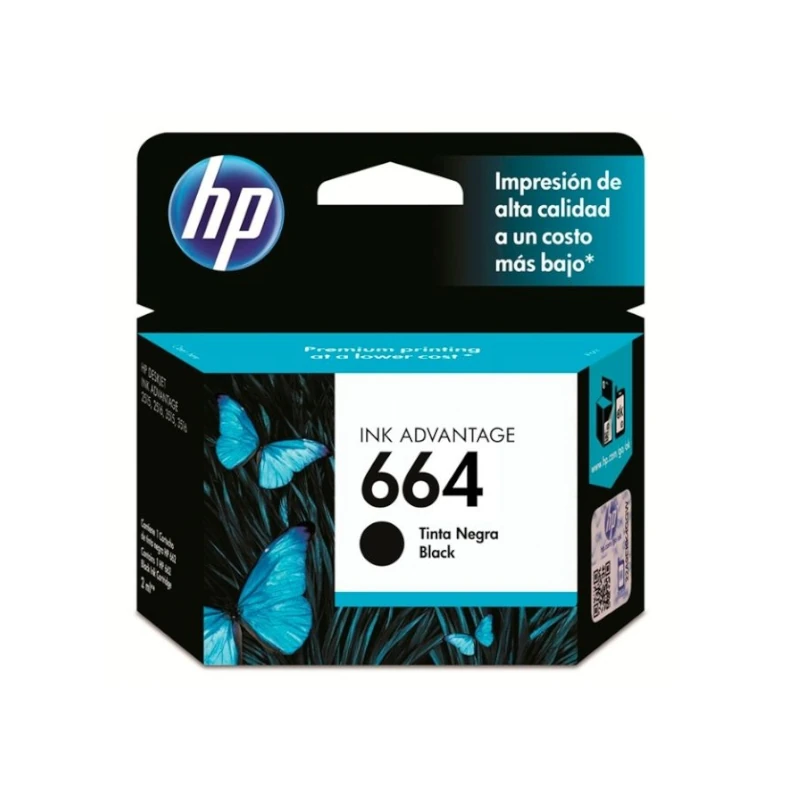 Tinta Hp 664 Negro