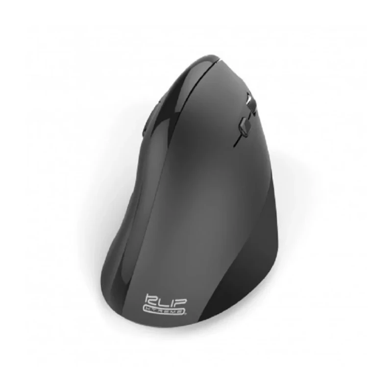 Mouse Klipx Inalambrico Negro Vertical Opt Kmw-390