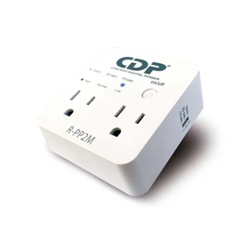 Protector De Picos Cdp 2 Salidas 1800w Para Microondas  Rpp2m