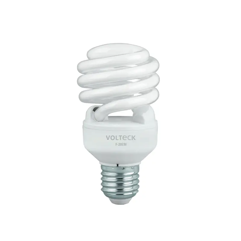 Bombillo Ahorrador 20W Volteck Espiral Luz Dia 48206