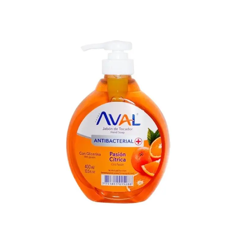 Jabon Liquido Aval Pasion Citrica 400ml