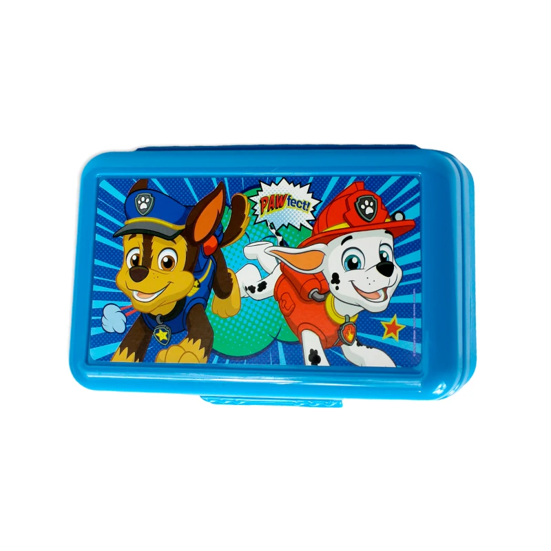 Caja Plastica Escolar Paw Patrol