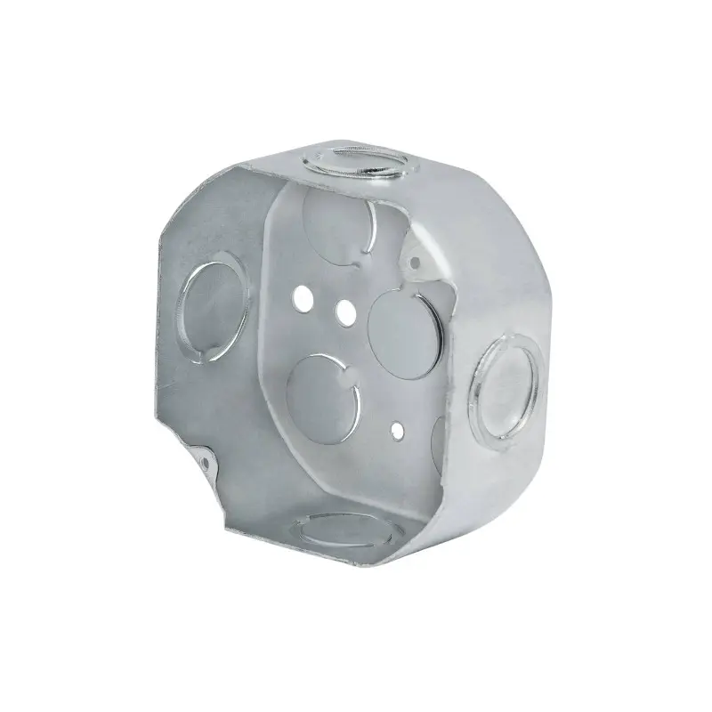 Caja Electrica Metal 4X4 Octagonal Reforzada Volteck 46322
