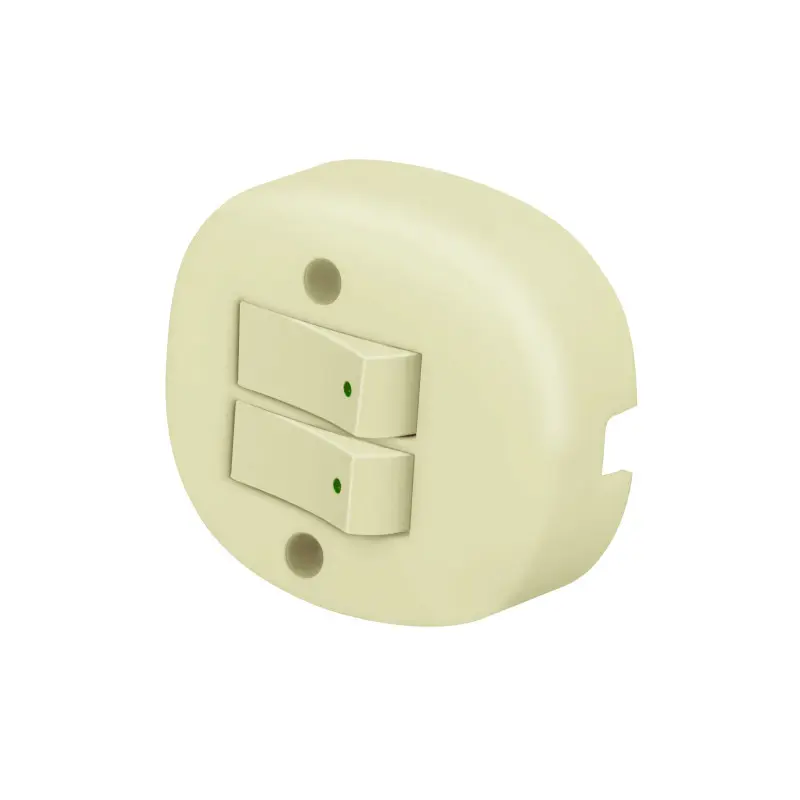 Interruptor Doble Superficial Volteck 47355