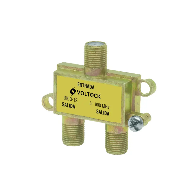Spliter Para Cable Coaxial 2 Salidas Volteck 48475