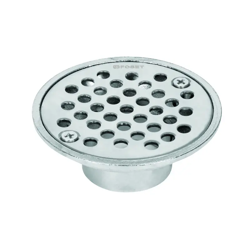 Desague Baño 3-3/4  Inoxidable Redondo Foset 49424