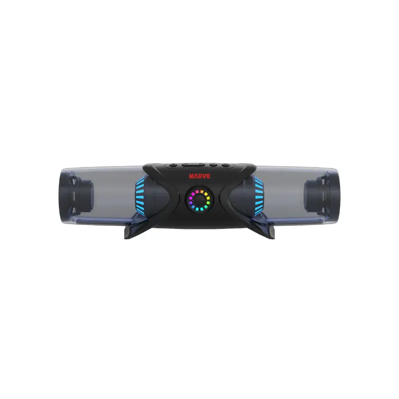 Parlante Marvo Gaming 2.0 4W Bluetooth 3.5Mm Rgb Negro Sg-100