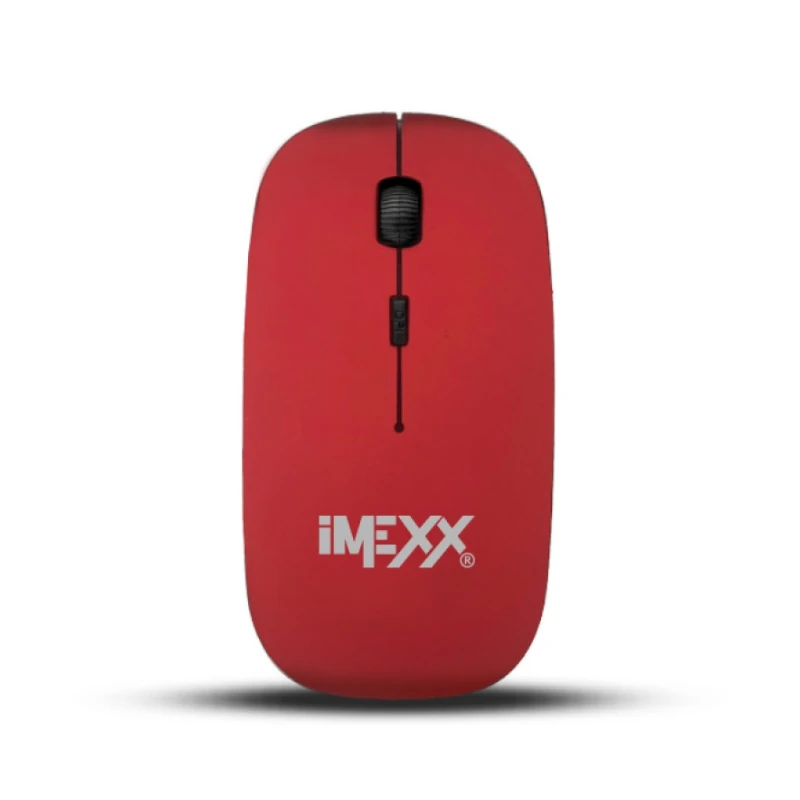 Mouse Imexx Inalambrico Rojo