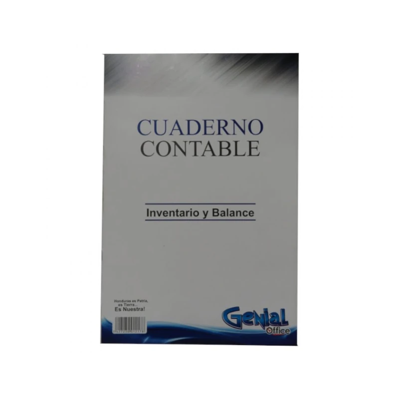 Libro Conta Inventario Y Balance 3 Col Genial