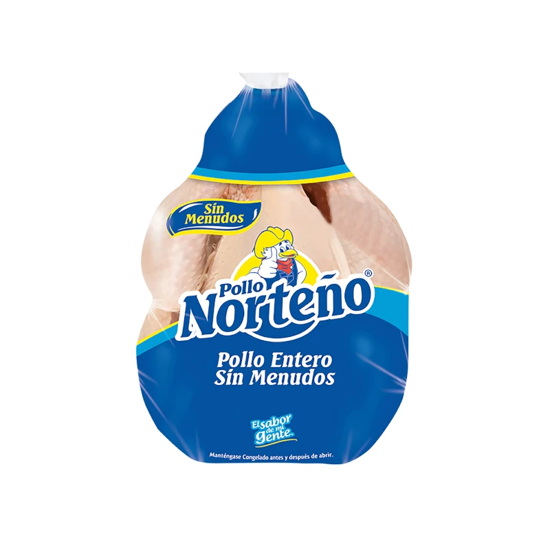Pollo Entero S/M Norteño Azul Libra